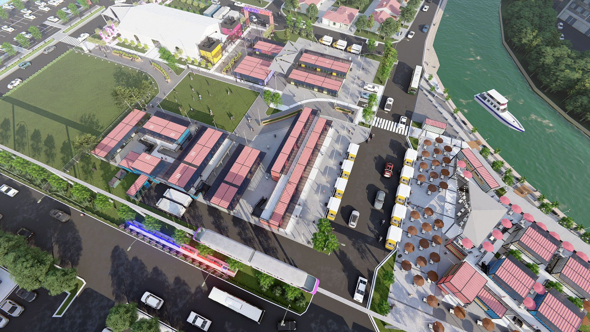 Tourism Container F&B and Retail Complex